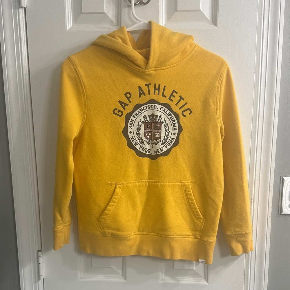 GAP Athletic Yellow boys Hoodie